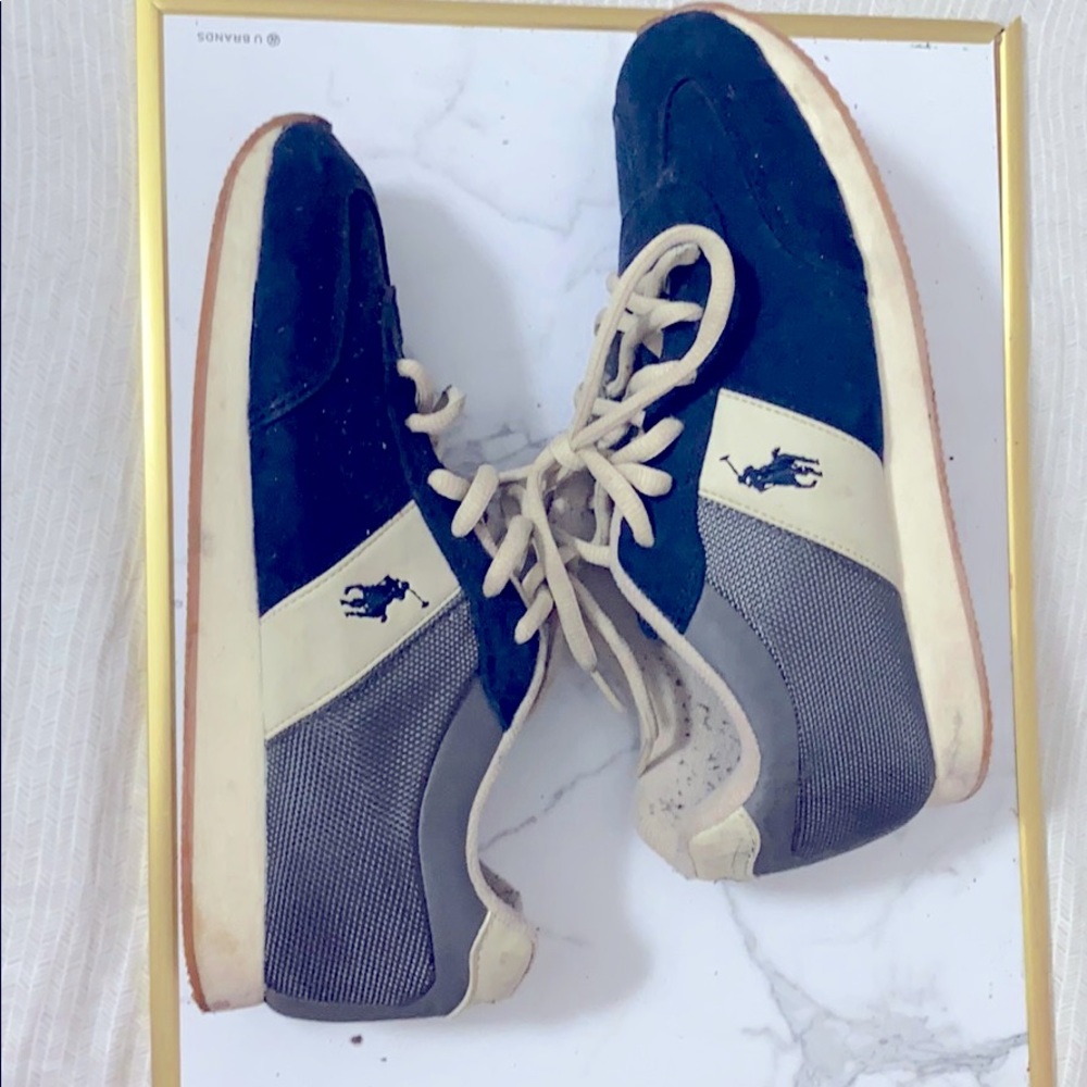 Polo Ralph Lauren boy sneaker size 3 & 1/2